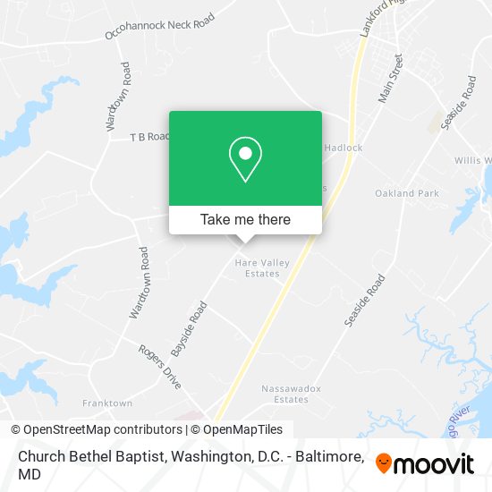 Church Bethel Baptist map