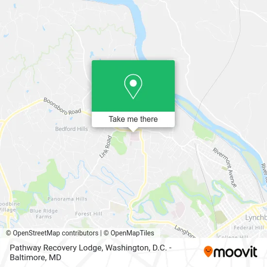 Pathway Recovery Lodge map