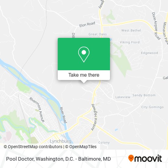 Pool Doctor map
