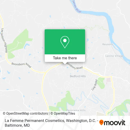 La Femme Permanent Cosmetics map