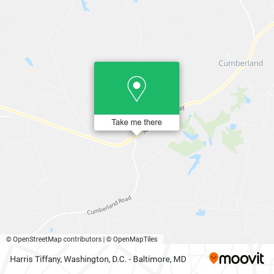 Mapa de Harris Tiffany