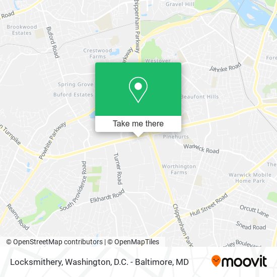 Locksmithery map