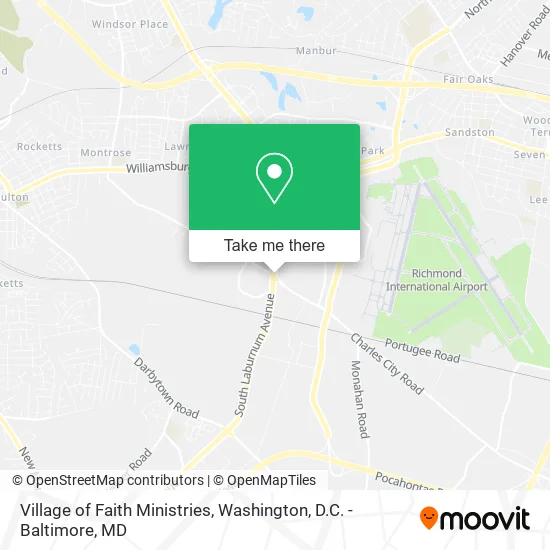 Mapa de Village of Faith Ministries