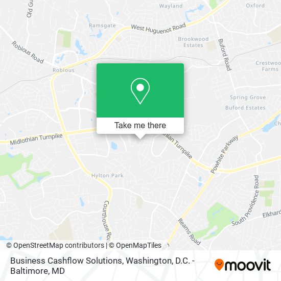 Mapa de Business Cashflow Solutions