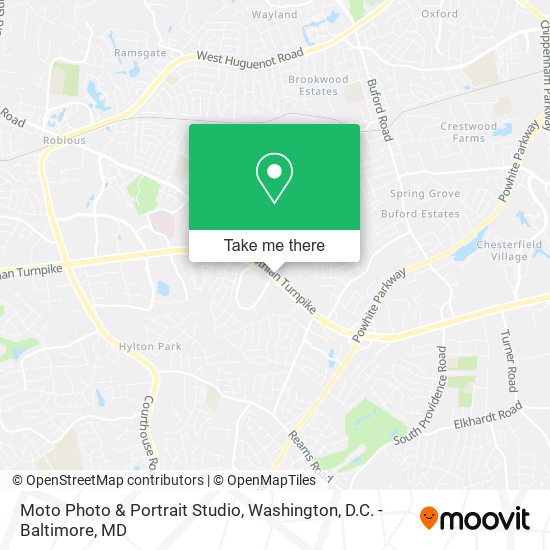Mapa de Moto Photo & Portrait Studio