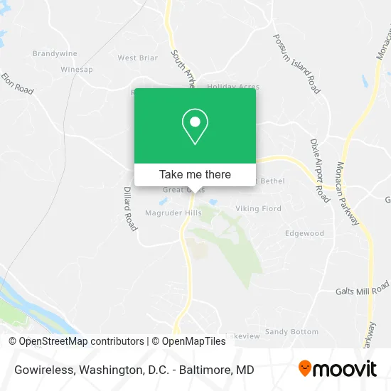 Gowireless map