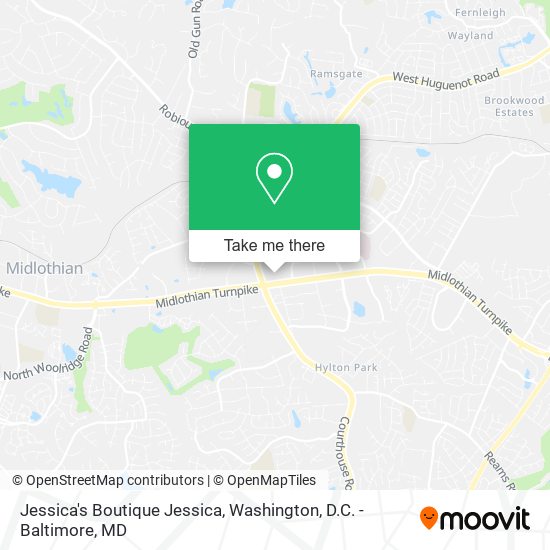 Jessica's Boutique Jessica map