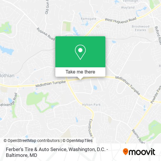 Mapa de Ferber's Tire & Auto Service