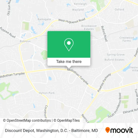 Discount Depot map