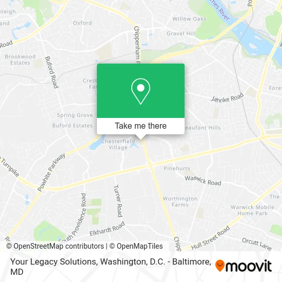 Your Legacy Solutions map