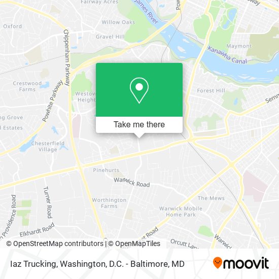 Iaz Trucking map