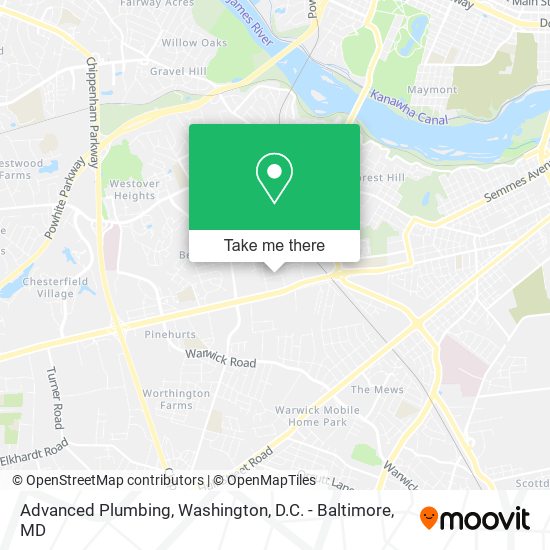 Mapa de Advanced Plumbing