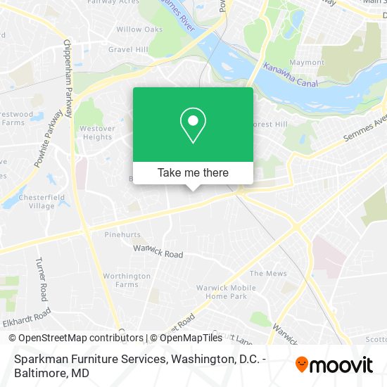 Mapa de Sparkman Furniture Services