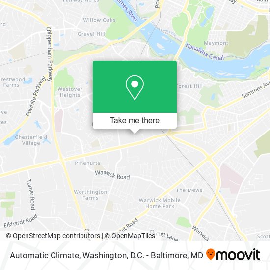 Mapa de Automatic Climate