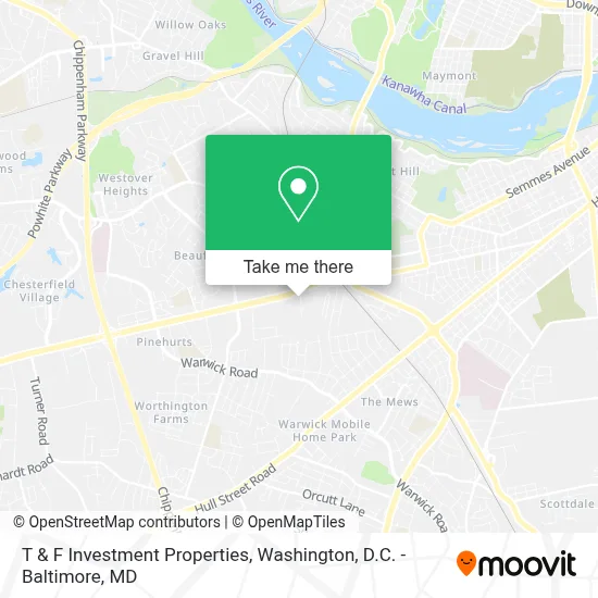 T & F Investment Properties map