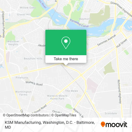 KSM Manufacturing map