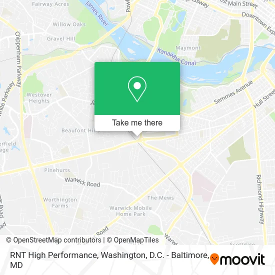 RNT High Performance map