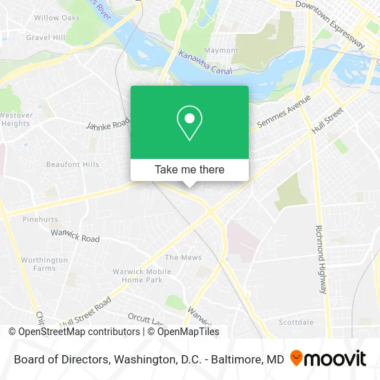 Board of Directors map