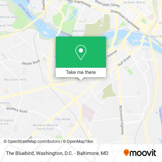 The Bluebird map