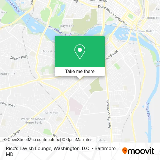 Rico's Lavish Lounge map