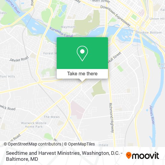 Seedtime and Harvest Ministries map