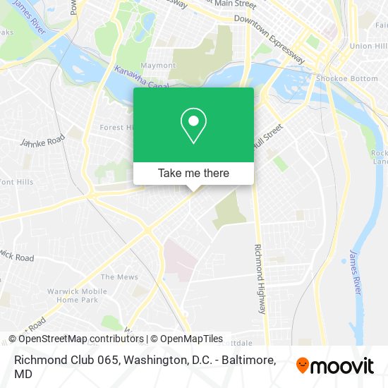 Richmond Club 065 map
