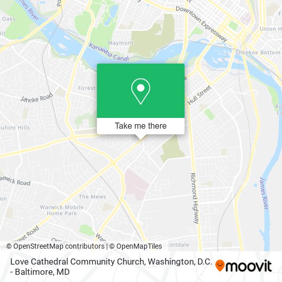 Love Cathedral Community Church map