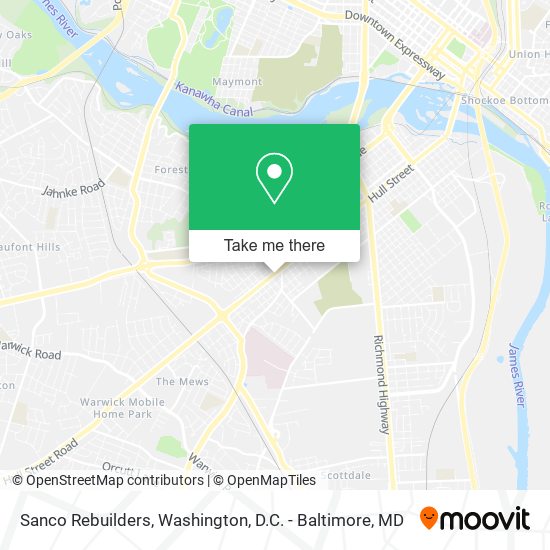 Sanco Rebuilders map