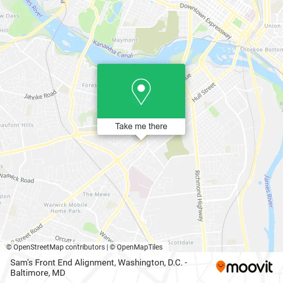 Sam's Front End Alignment map