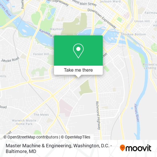 Master Machine & Engineering map