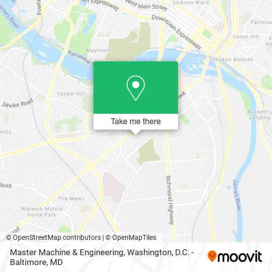 Mapa de Master Machine & Engineering