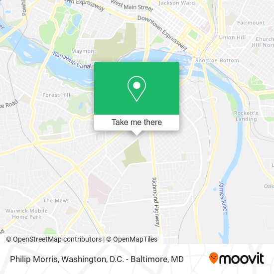 Mapa de Philip Morris