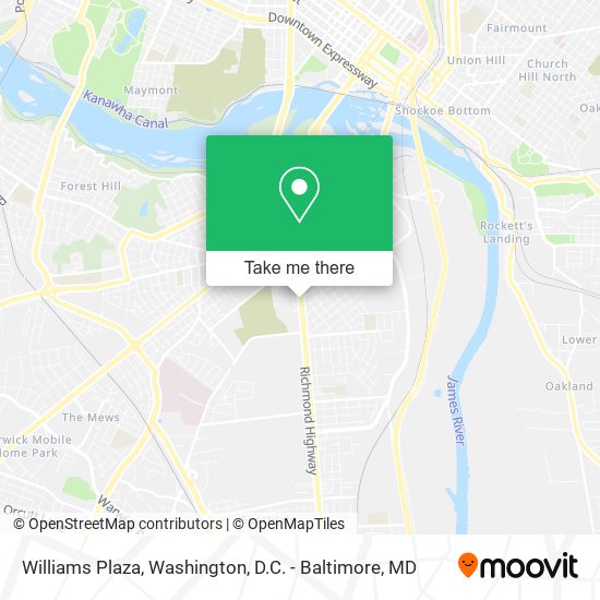 Williams Plaza map