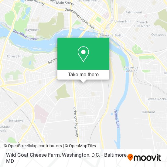 Wild Goat Cheese Farm map