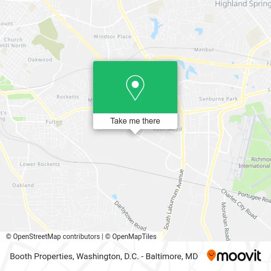 Booth Properties map