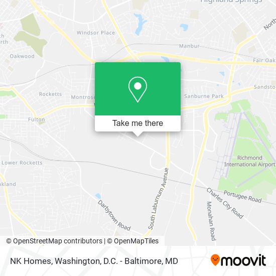NK Homes map