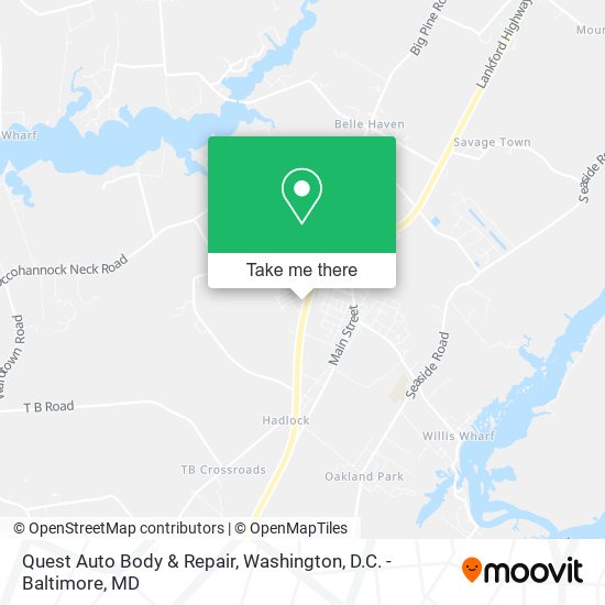 Quest Auto Body & Repair map