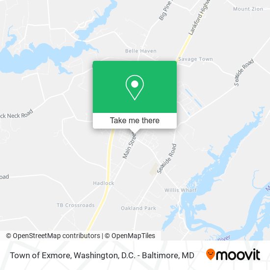 Town of Exmore map