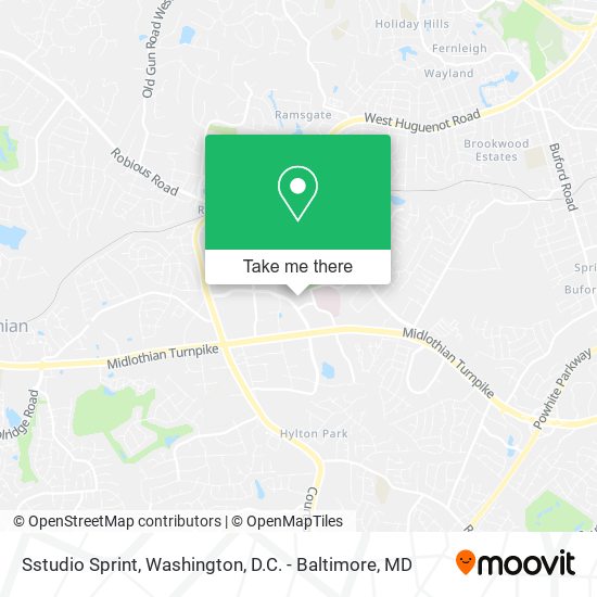 Sstudio Sprint map