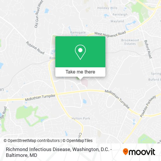 Richmond Infectious Disease map