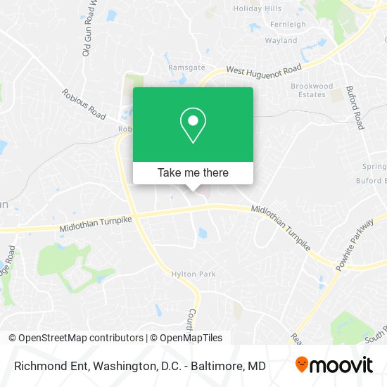 Richmond Ent map