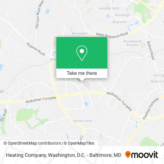 Heating Company map