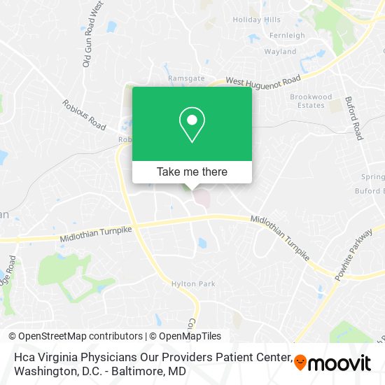 Hca Virginia Physicians Our Providers Patient Center map