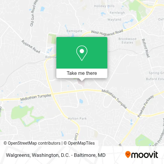 Walgreens map