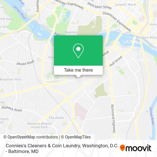 ¿Cómo llegar a Connies's Cleaners & Coin Laundry en Richmond en autobús