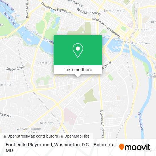 Mapa de Fonticello Playground