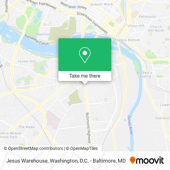 Mapa de Jesus Warehouse