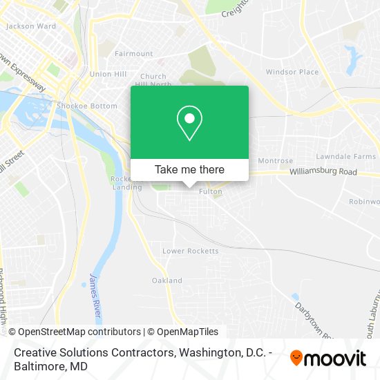 Mapa de Creative Solutions Contractors