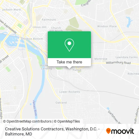 Mapa de Creative Solutions Contractors