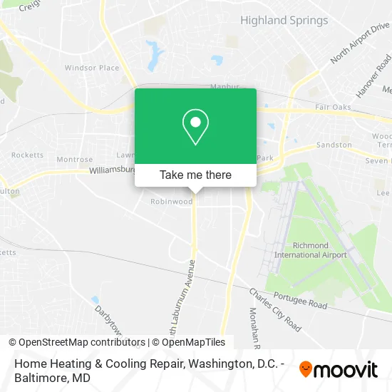 Mapa de Home Heating & Cooling Repair